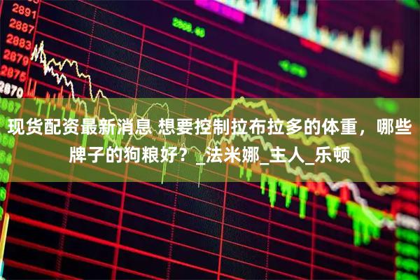 现货配资最新消息 想要控制拉布拉多的体重，哪些牌子的狗粮好？_法米娜_主人_乐顿