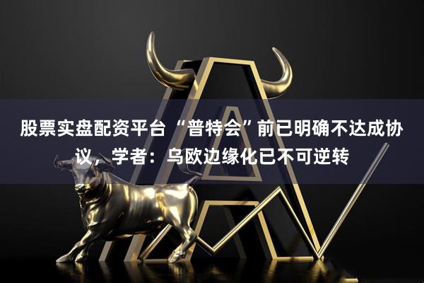 股票实盘配资平台 “普特会”前已明确不达成协议，学者：乌欧边缘化已不可逆转